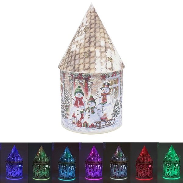 Macneil Snowmen LED House