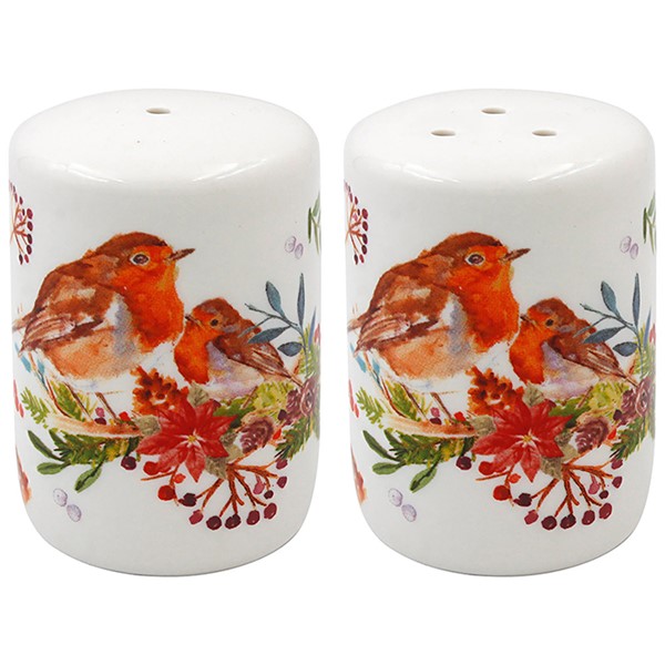 Jennifer Rose Winter Robin Salt & Pepper