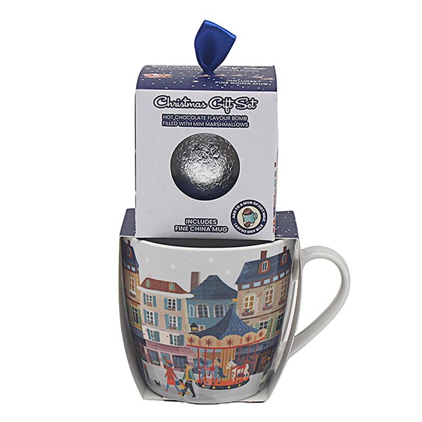 Xmas Tinsel Town White Choc Bomb