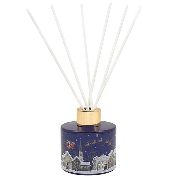Xmas Tinsel Town Blue Diffuser Small