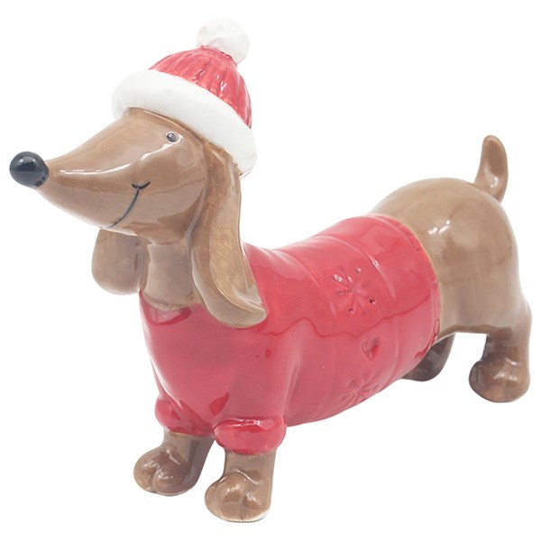 Ceramic Cute Dachsbund Medium