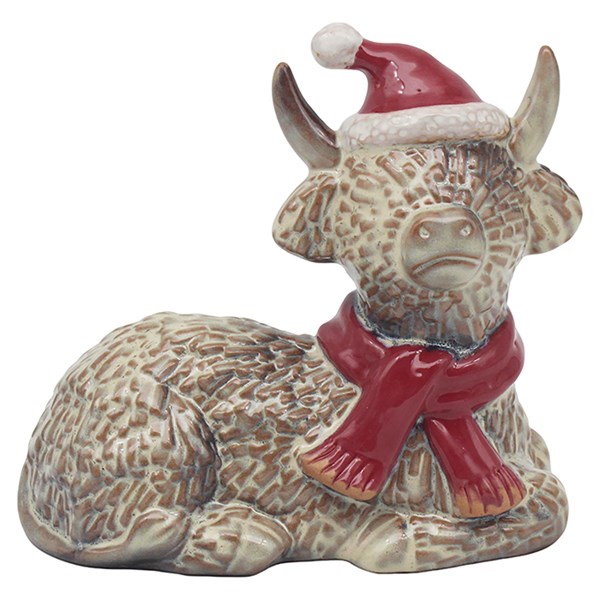 Ceramic Highland Cow Medium