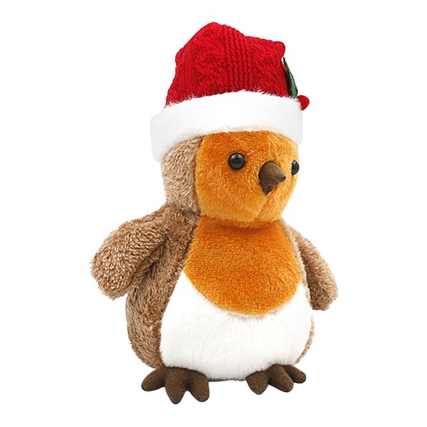 Xmas Plush Dancing Robin