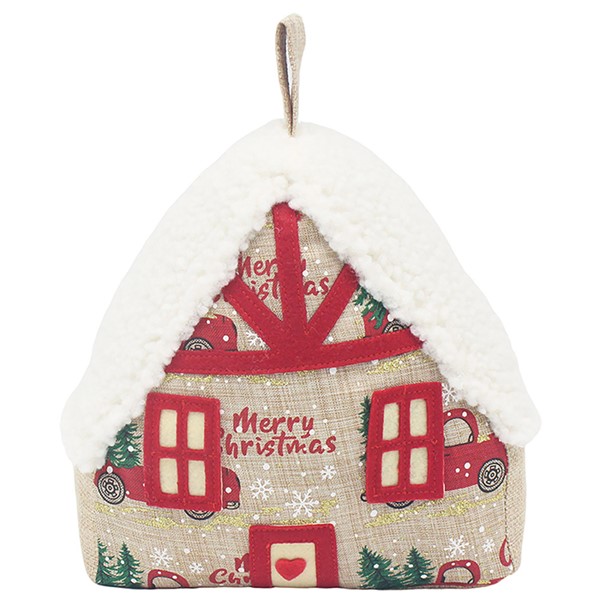 Xmas Doorstop Cottage White