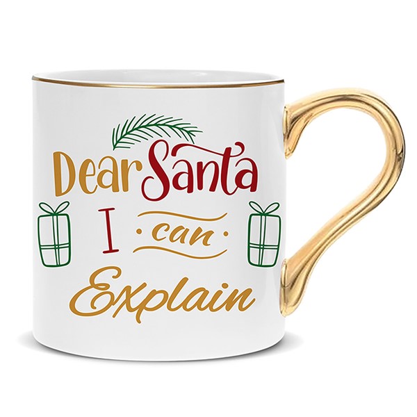 Gold Edition Mug Dear Santa