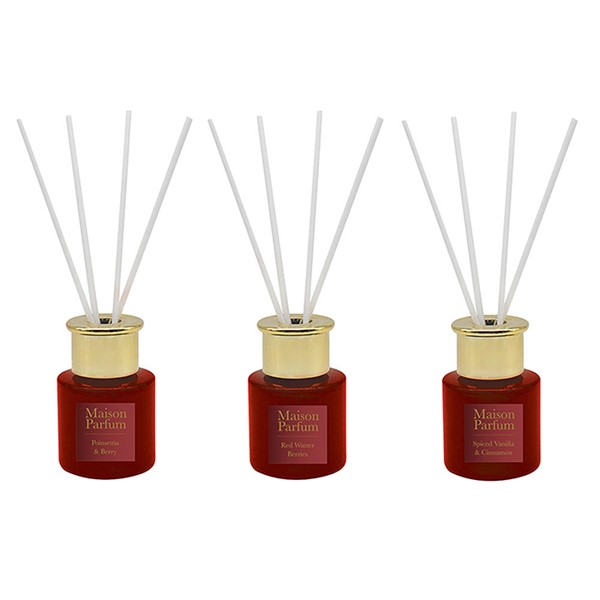 Diffuser Red Set of 3