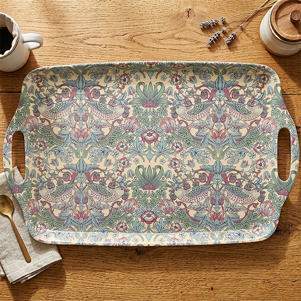 William Morris Strawberry Thief New Tray Large