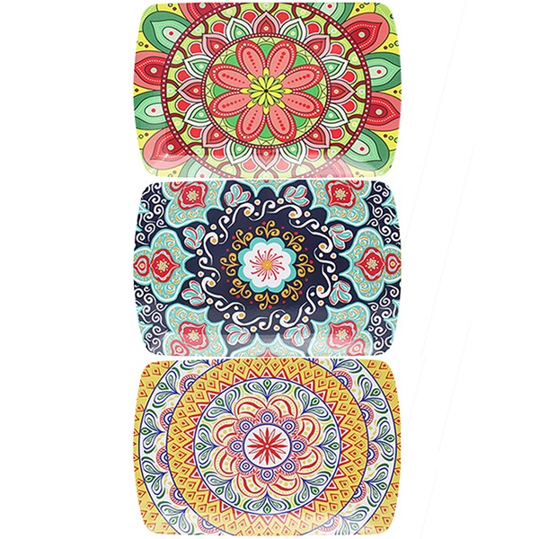 Tuscany Mandala Snack Dish Pack 1