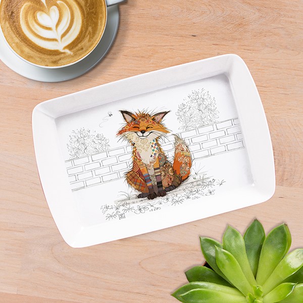 Bug Art Small Tray Fox
