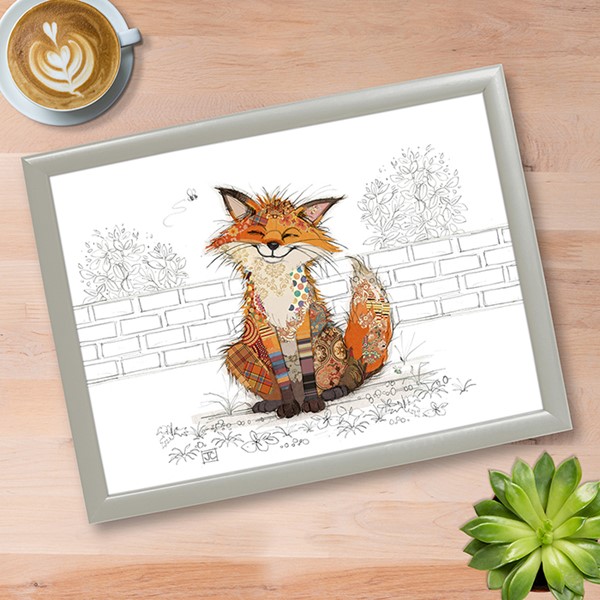 Bug Art Laptray Fox