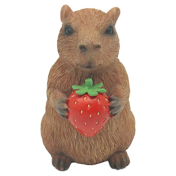 Happy Capybara Strawberry