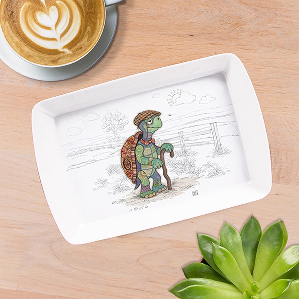 Bug Art Theodore Tortoise Small Tray