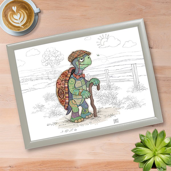 Bug Art Theodore Tortoise Laptray