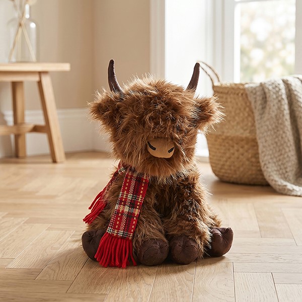 Doorstop Highland Cow Hamish Small