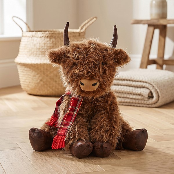 Doorstop Highland Cow Hamish Large