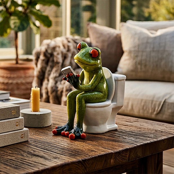 Frogs Life Loo Time