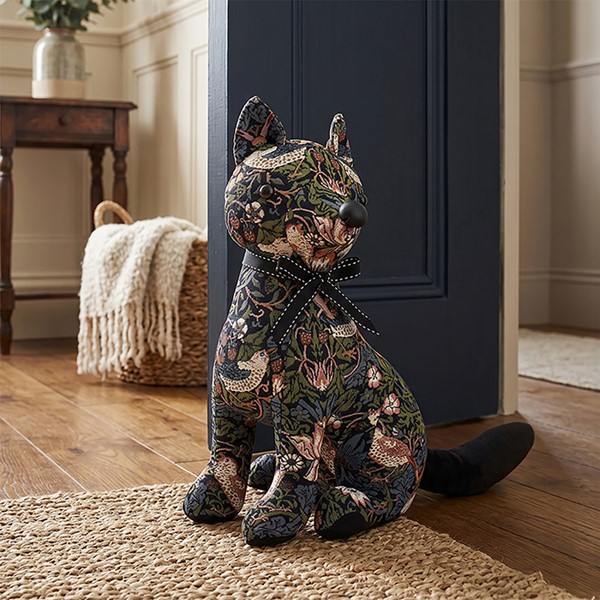 William Morris Fabric Doorstop Fox
