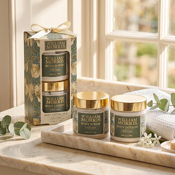 William Morris Pimpernel Body Scrub Lotion