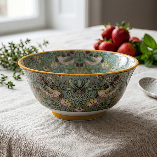 William Morris Strawberry Thief Bowl 15cm