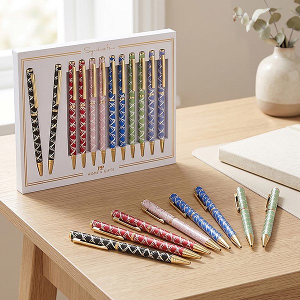 Laser Cut Pen Dark Swirl