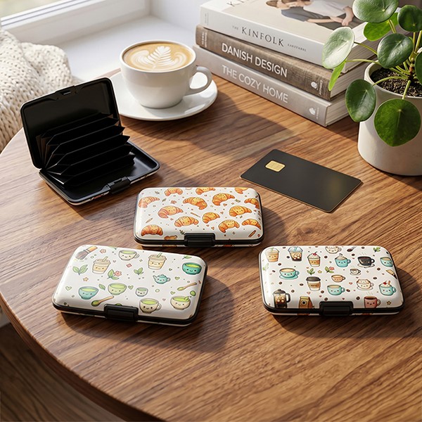 Coffee Shop Credit Card Holder