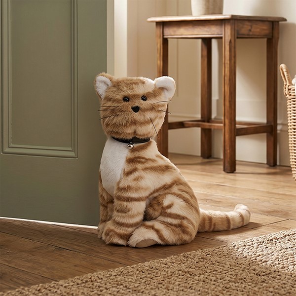 Fur Baby Doorstop Cat Ginger