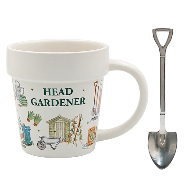 Potting Shed Mug & Spoon