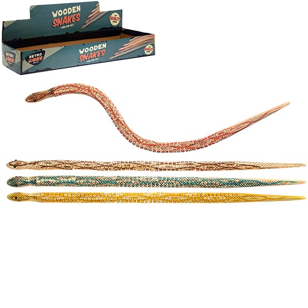 Retro Games Wood Snake