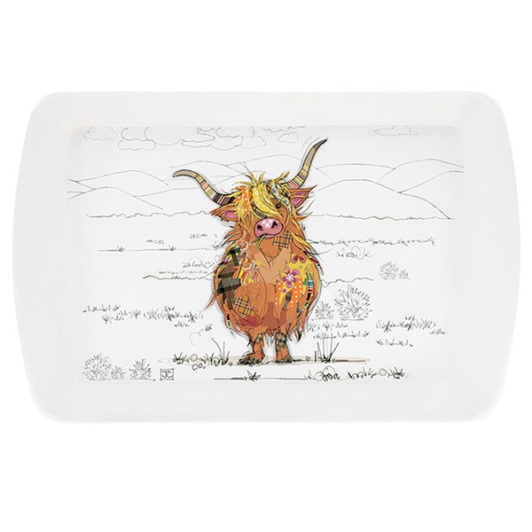Bug Art Small Tray Hamish Highland Cow