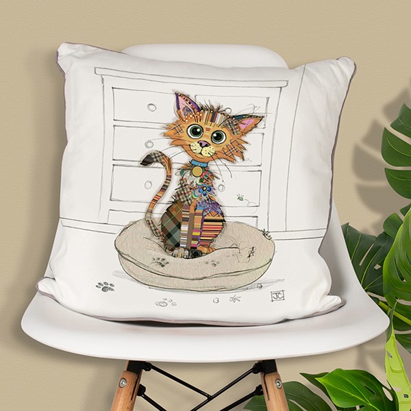 Bug Art Cushion Kimba Kitten