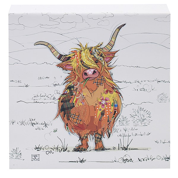 Bug Art Memo Pad Hamish Highland Cow