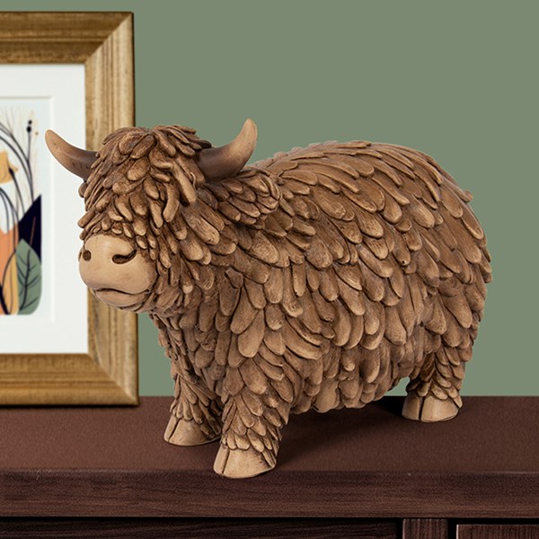 Hughie Highland Cow Large