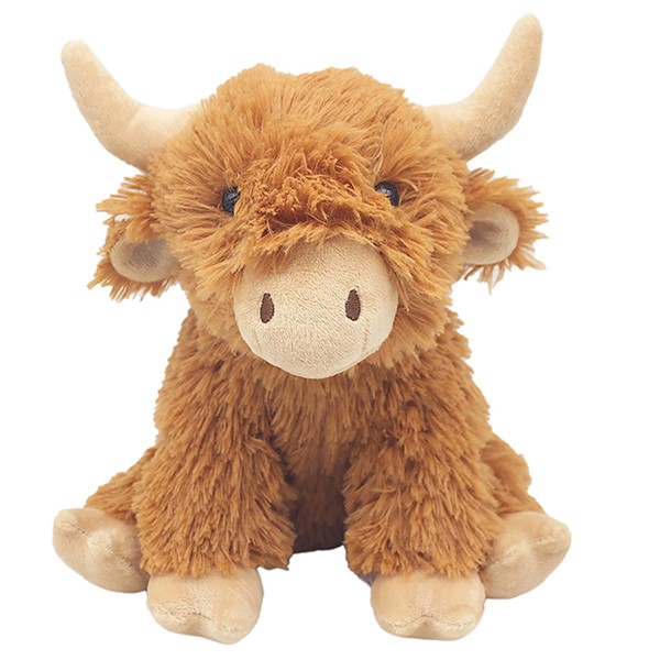 Recycled Pet Pals Sitting Highland Cow