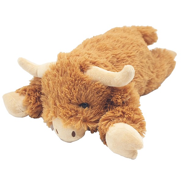Recycled Pet Pals Laying Highland Cow