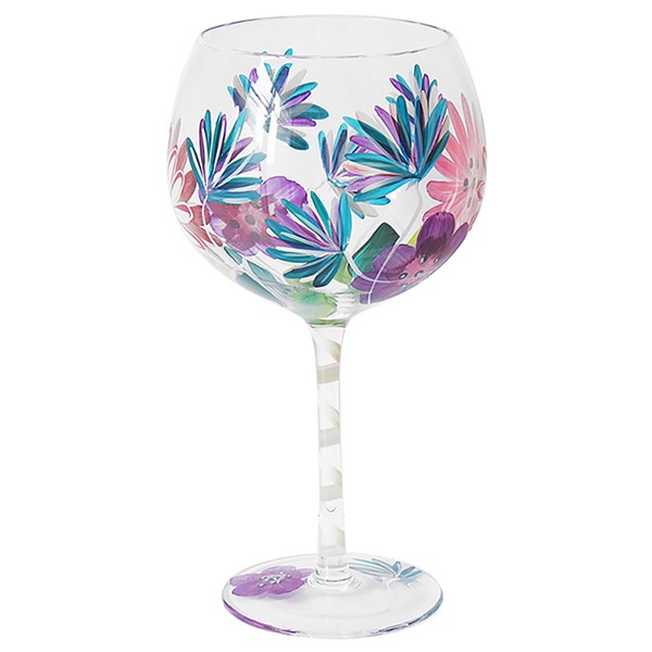 Flower Gin Glass Gerberas