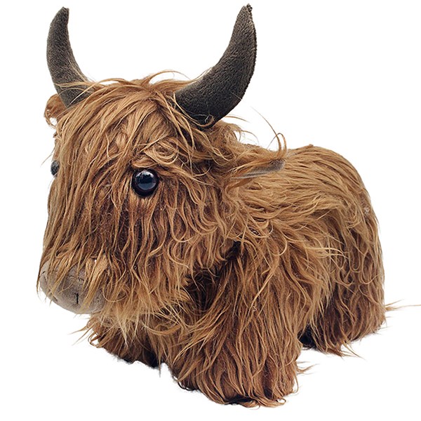 Highland Cow Doorstop Standing