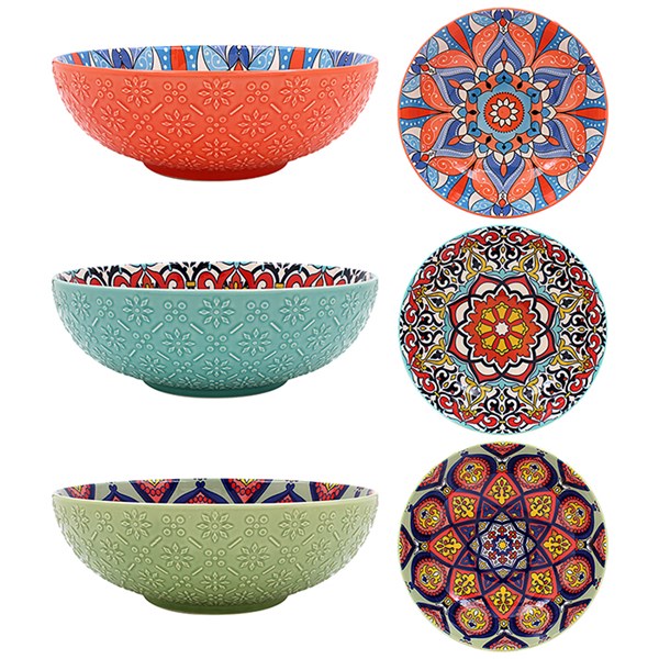 Tuscany New Salad Bowl Bright Large