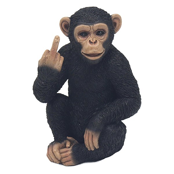 Cheeky Monkey Chimp Sitting