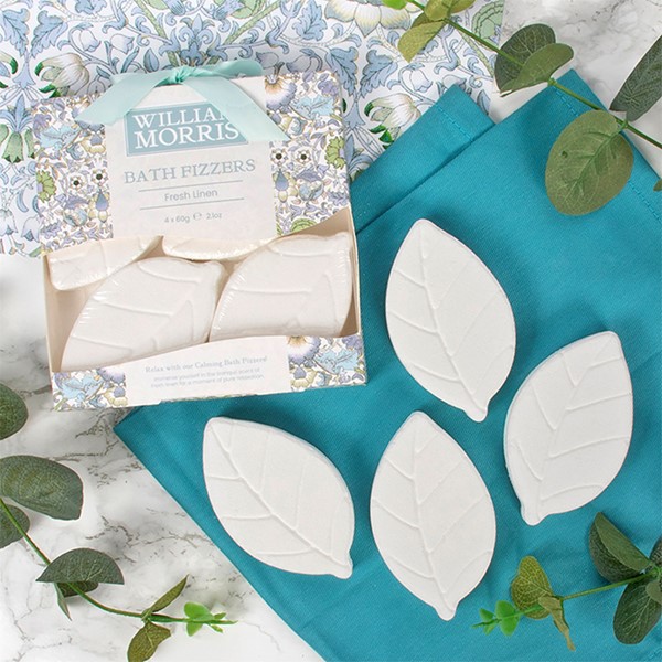 William Morris Lodden Bath Fizz Set