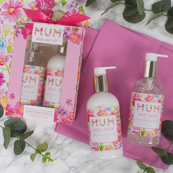 Floral Garland Hand Care Set Mum