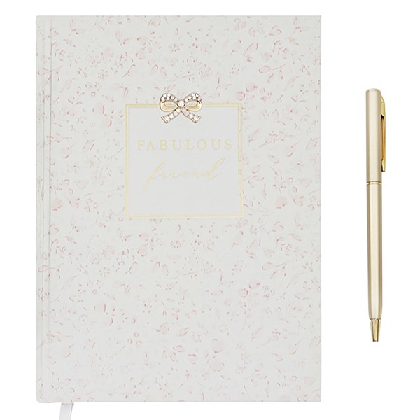 Hearts Design Madelaine Frame Notebook Friend
