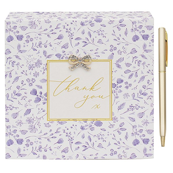 Madelaine By Hearts Designs Frame Memo Pad Thank You