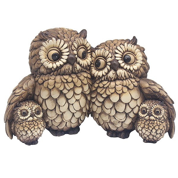 Hoo Hoo Hooters Owl Family