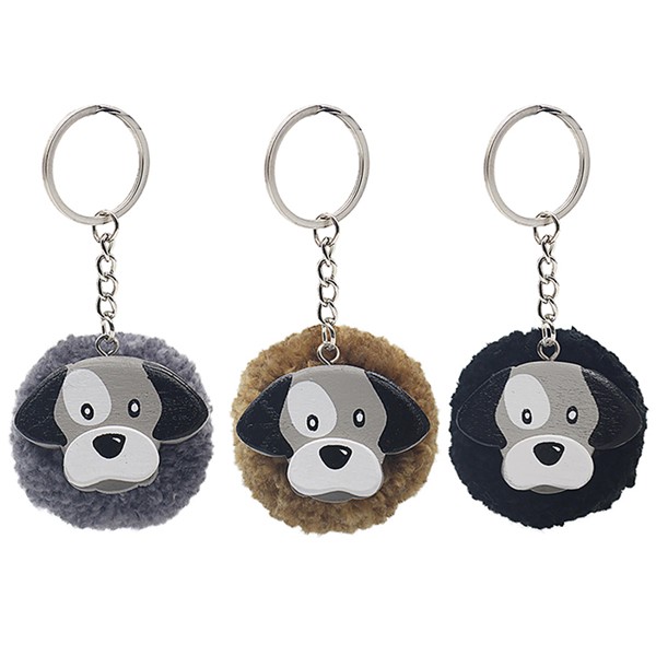 Keyring Woolly Dog