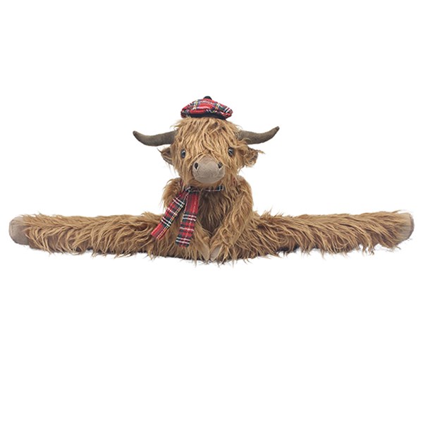 Highland Cow Draught Excluder Tartan