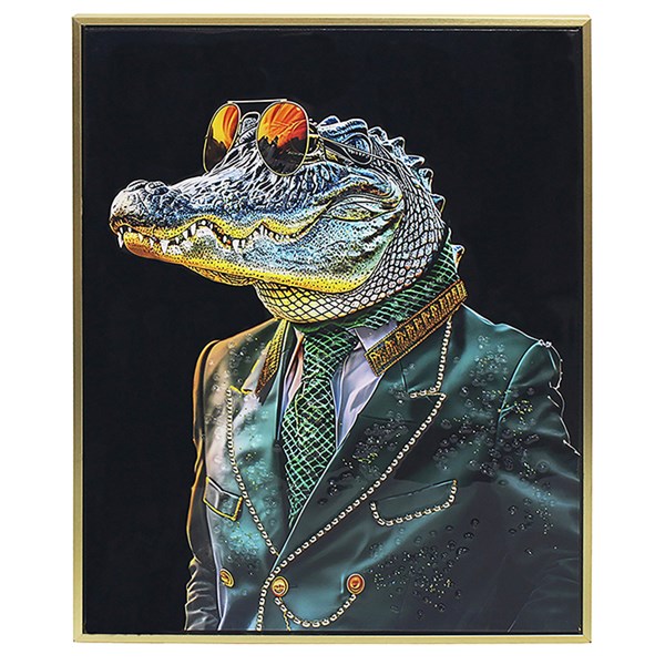 Urban Art Crocodile Rock Wall Art