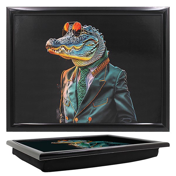 Urban Art Laptray Crocodile Rock