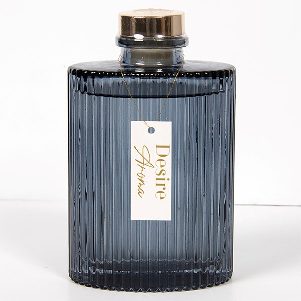 Desire Aroma Oval Rib Diffuser Amber & Sandalwood Medium 180ml