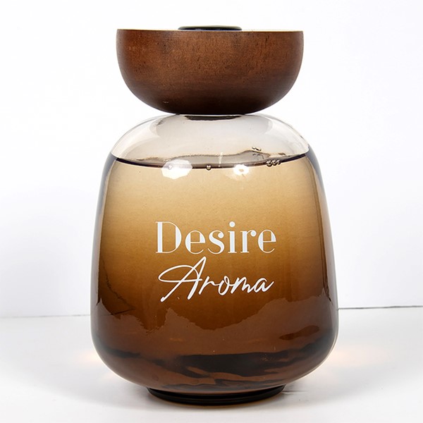 Clear Glass Ball Diffuser Amber Large