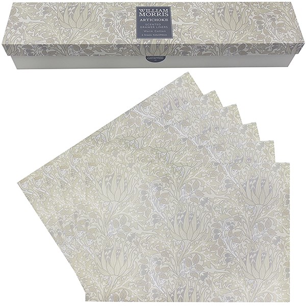William Morris Artichoke Drawer Liners